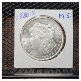 1880-S Morgan Silver Dollar