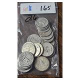 26- 90% Silver Quarters