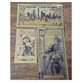 Oklahoma 5, Dallas 1 & Idaho 1/4 Goldbacks