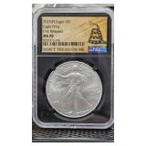2025 Silver Eagle MS70 NGC Don