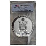 5oz  Silver Hot Spring NP MS68DMPL