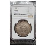 1898 Morgan MS63 NGC
