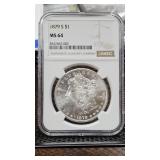 1879-S Morgan MS64 NGC
