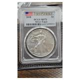 2018 SIlver Eagle MS70 PCGS
