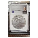 2025 SIlver Eagle MS70 NGC