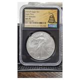 2025 Silver Eagle MS70 NGC Don