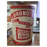 Smaller Brandts Potato Chip Tin