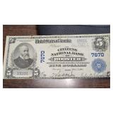 1902 $5 Wooster Large Note