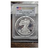 2017-W Silver Eagle PR70DCAM PCGS