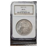 1884-O Morgan MS65 NGC