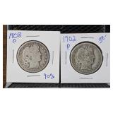 Pair of SIlver Half Dollars