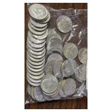 48- 40&% Silver JFK Half Dollars
