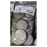 50- 90% Silver Half Dollars