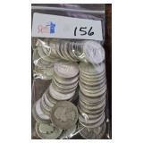 50- 90% Silver Quarters