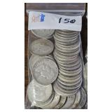 50- 90% Silver Half Dollars