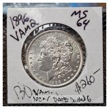 1896 Morgan Silver Dollar VAM?