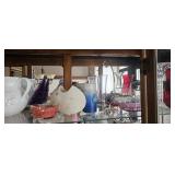 Glassware on Shelf, see photo