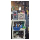Shelf Contents, Wall, etc.