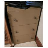 Wood 3 Drawer File