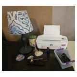 Printer. Lamp, etc.