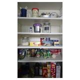 Contents of Pantry. Food etc.