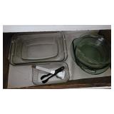 Glass Pans, dishes
