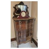 Antique Chest of Drawers, no clock