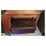 Small Table & Ottoman