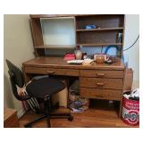 Desk, Chair, OSU Can, Contents