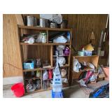 Contents of Bookcase and Wall, see photos