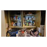 Contents of Laundry Room Cabinet
