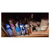 Contents of Bathroom Under Sink Cabinet