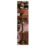 Tall Candle Holder with Candle