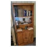 Bookcase with Contents. see photos