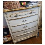 White Chest of Drawers, no contents