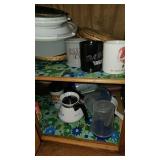 Coffee Cups, Tupperware, etc.
