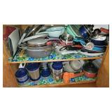 Pots & Pans, Measuring Cups, etc.,