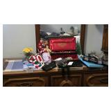 Contents of top of Dresser