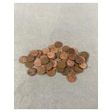 Collection of Canadian and American Penny's