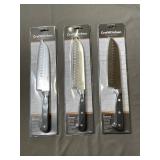 3 Craft Kitchen 7' Santoku Knives