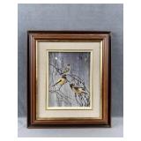 Birds on a Branch Print by Robert Bateman