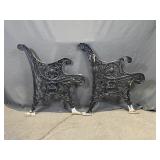 Cast Bench Ends
