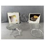 Glass Serving Plates