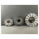 3 Silver Mirrors