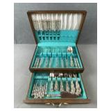 Birks Regency Plate Flatware & Case