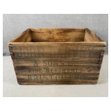 John Harvey & Sons Wooden Wine Crate