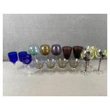 Collection of Wine Glasses, Goblets, etc