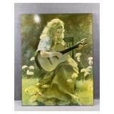Liona Boyd? Playing the Guitar Print