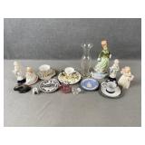 Tea Cups, Figurine, etc
