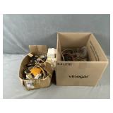 Boxes of Bungee Cords, etc